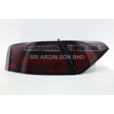 AUDI A5 B8 07-09 Red Smoke Light Bar LED Tail Lamp